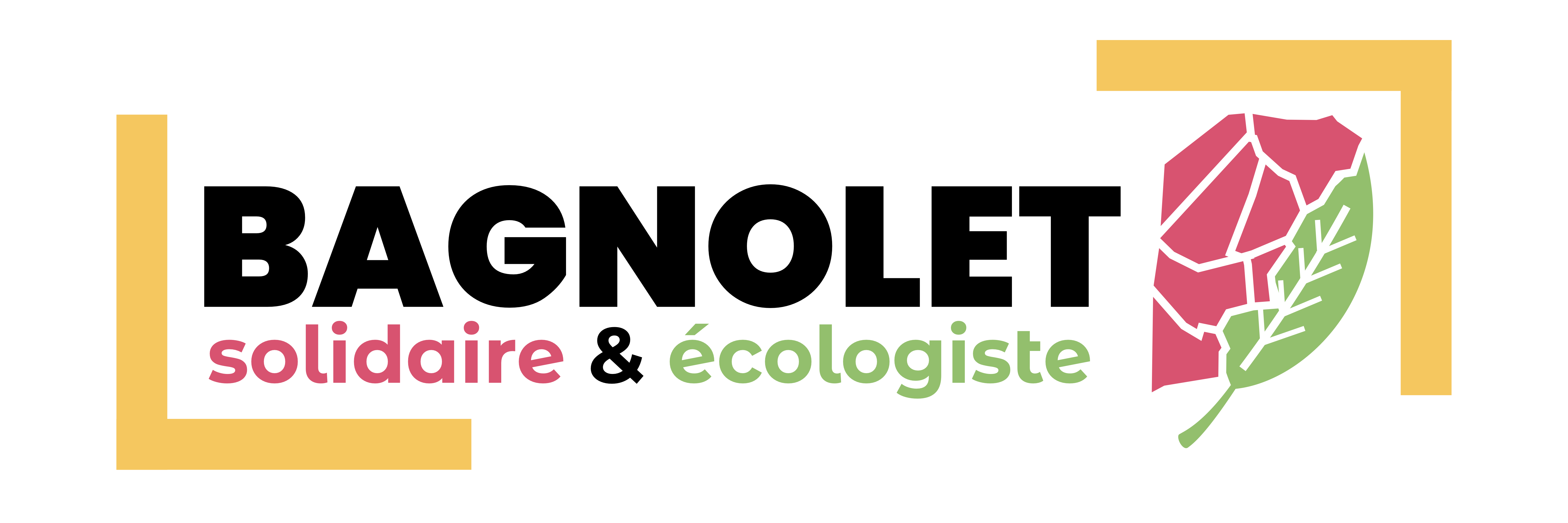 Bagnolet solidaire & écologiste — logo